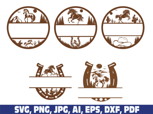 Download Cowboy Name Sign, DXF Files, SVG Files - Cowboy name sign Collection
